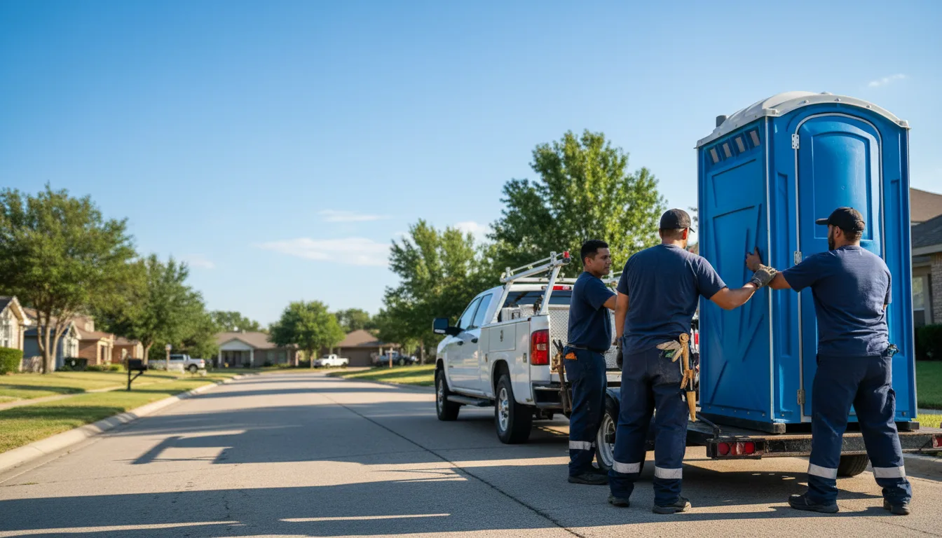 Portable Toilet Rental in Woodland, PA near me